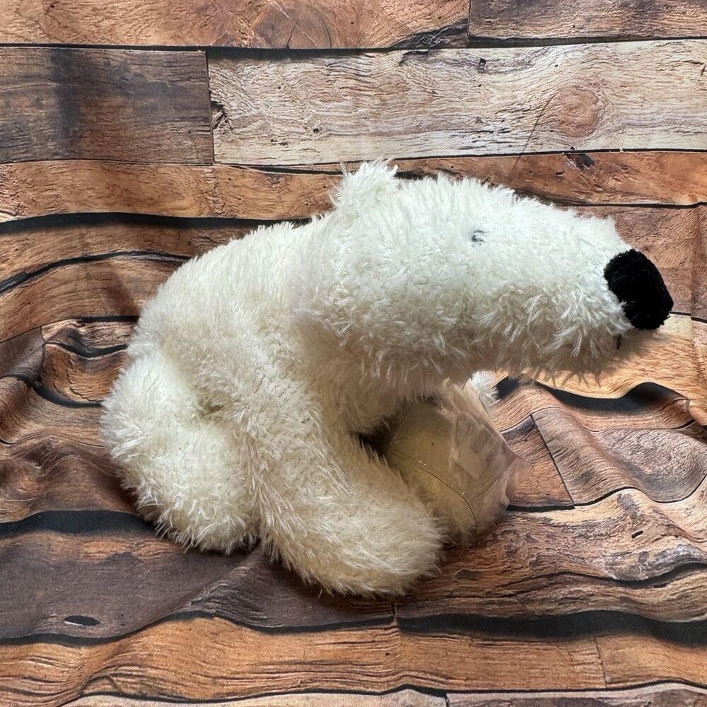 Ganz Webkinz Polar Bear 8" Plush HM1116 White Stuffed Animal No Code Retired